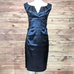 Deep Blue Sleeveless Occasion Dress Size 14